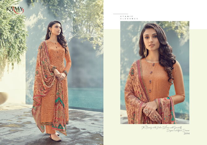 Karma Sabah 3 Latest Embroidery Designer  Heavy Salwar Suit Collection